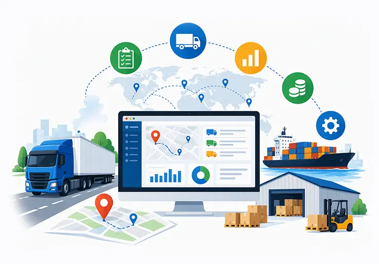 TMS Transport Management System: What is it? Features, Benefits & How it Works &ndash; Complete Guide by LOGIC ERP