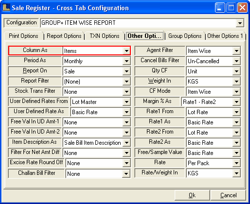 SaleRegisterCrossTab-GpItOthrOpts