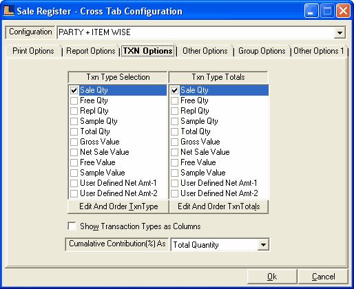 SaleRegisterCrossTab-PartyItTxnOpts