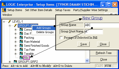 SetupItemGroups_NewGp