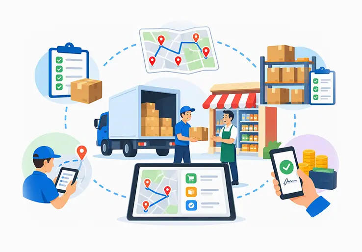 Direct Store Delivery Software: How to Manage Orders, Routes, Inventory, and Collections