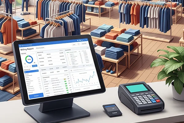 Garment retail software with ERP POS system