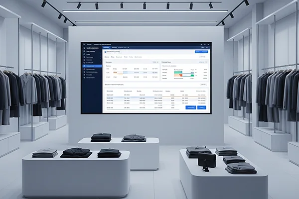 Garment software with purchase management