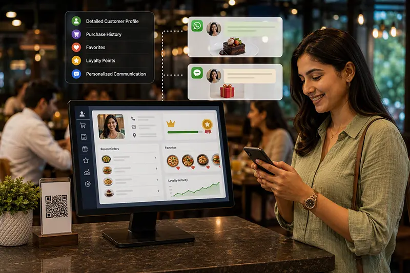 Restaurant POS Benefit - Customer Relation Management