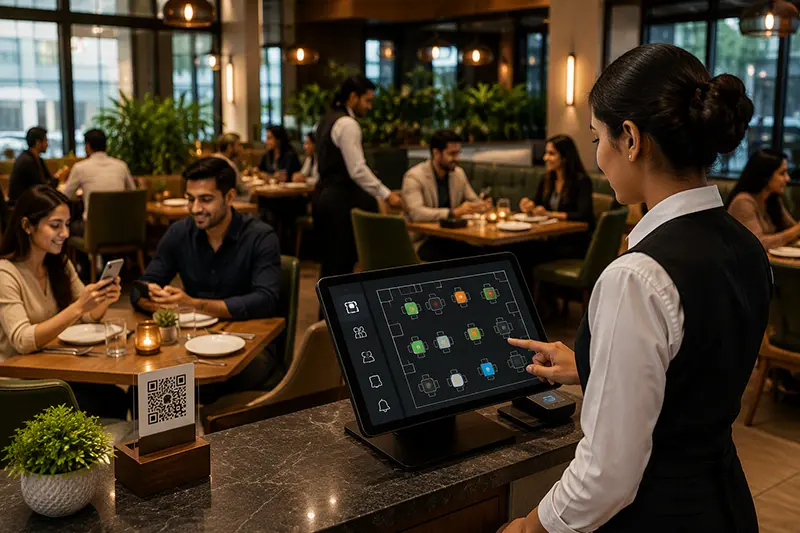 Restaurant POS Benefit - Dine-in and Table Management
