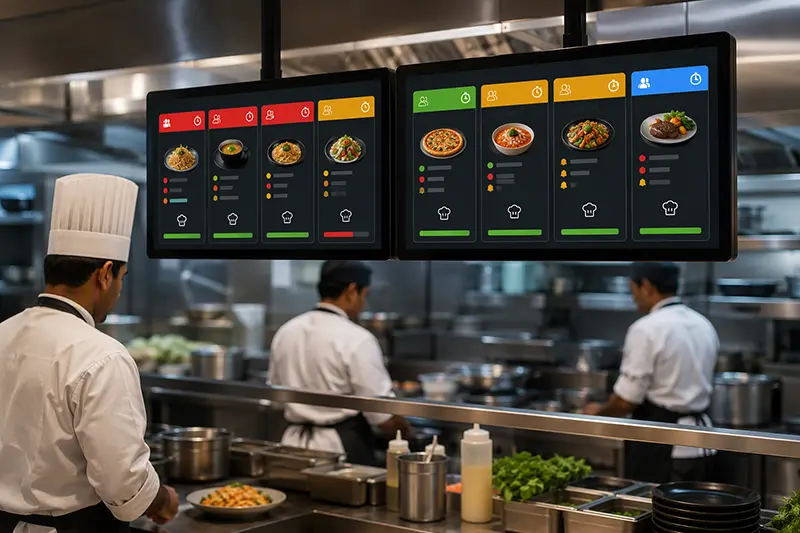 Restaurant POS Benefit - Kitchen Display System and KOT