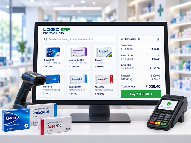 Pharmacy POS Software for Fast Billing