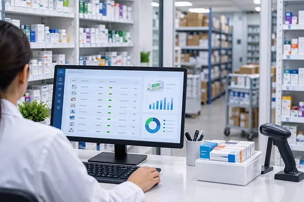 Pharmacy POS Software with Barcode Scanning