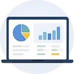 Sales and Inventory Reports Dashboard in Supermarket POS Software