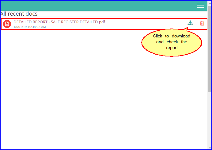 Checking-Report