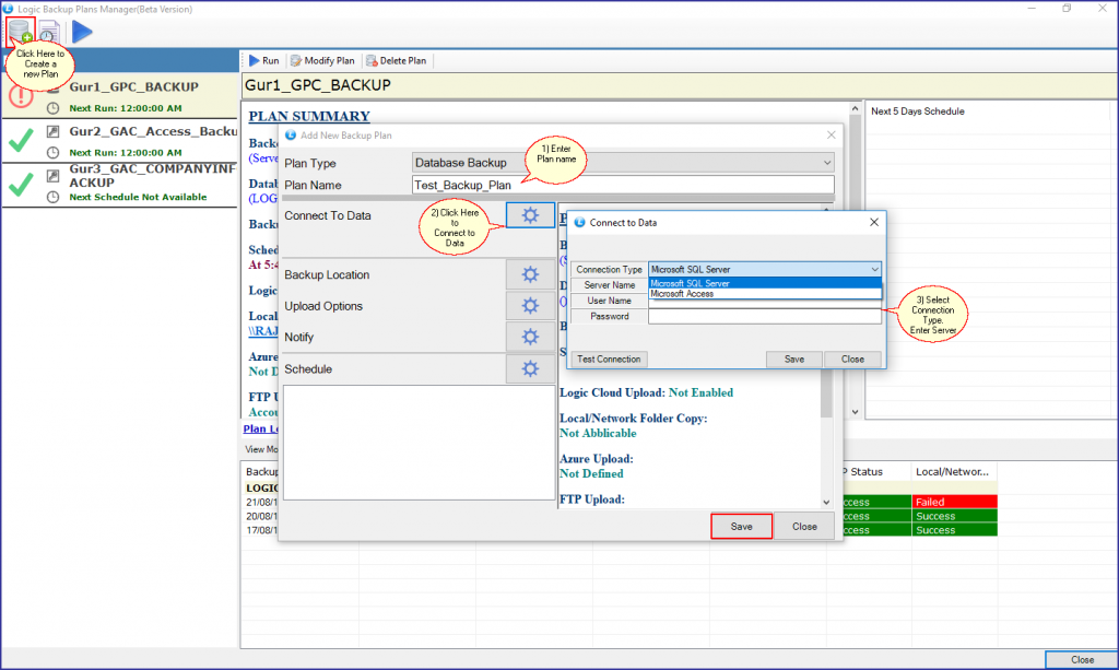 Database Backup Module introduced in Logic - Blog