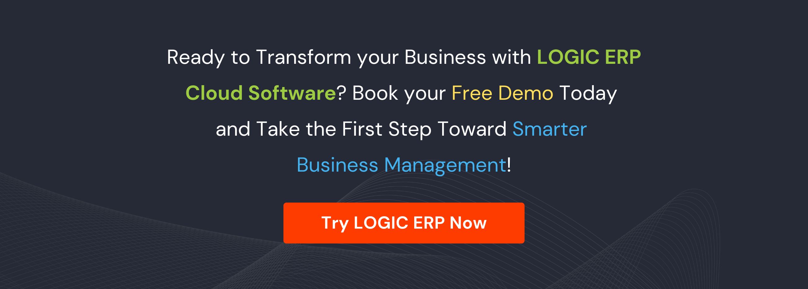 Book a Free Demo of LOGIC ERP Software Now!