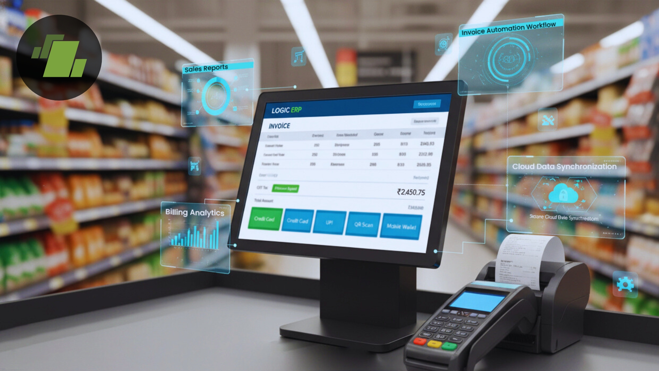 LOGIC ERP: Offering Reliable Mechanism to improve Billing Process