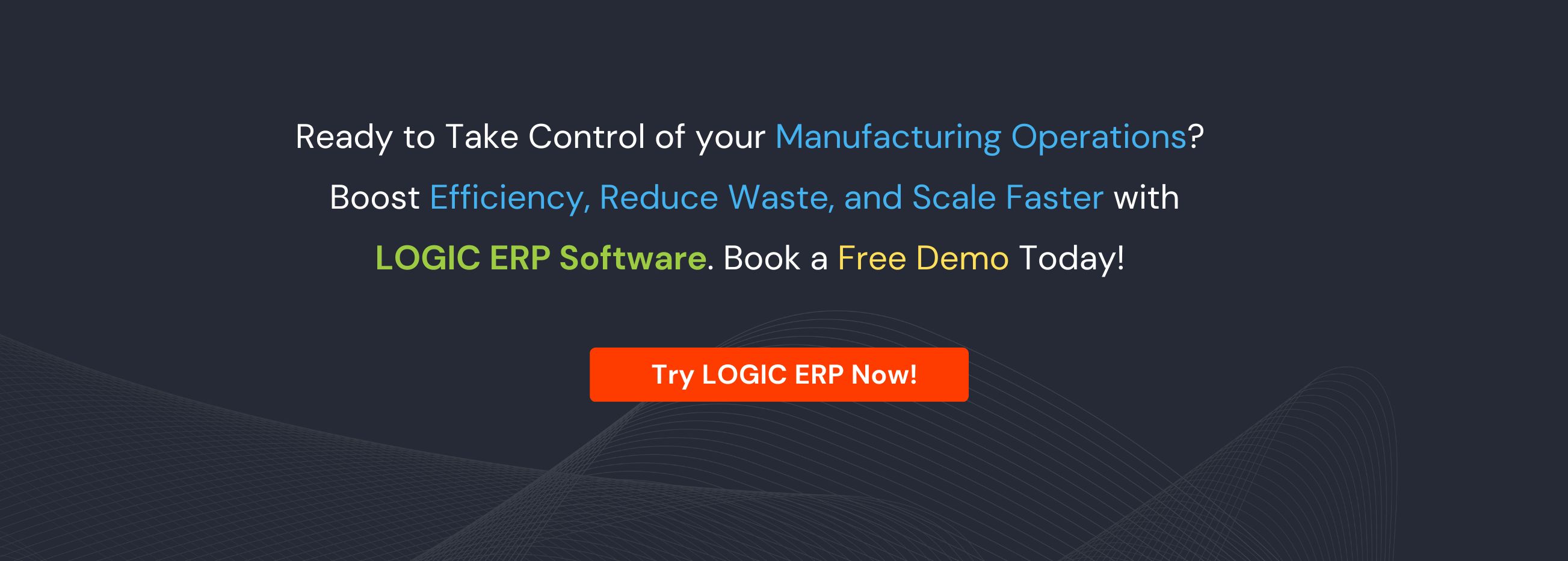 Book a Free Demo of LOGIC ERP Software Now!