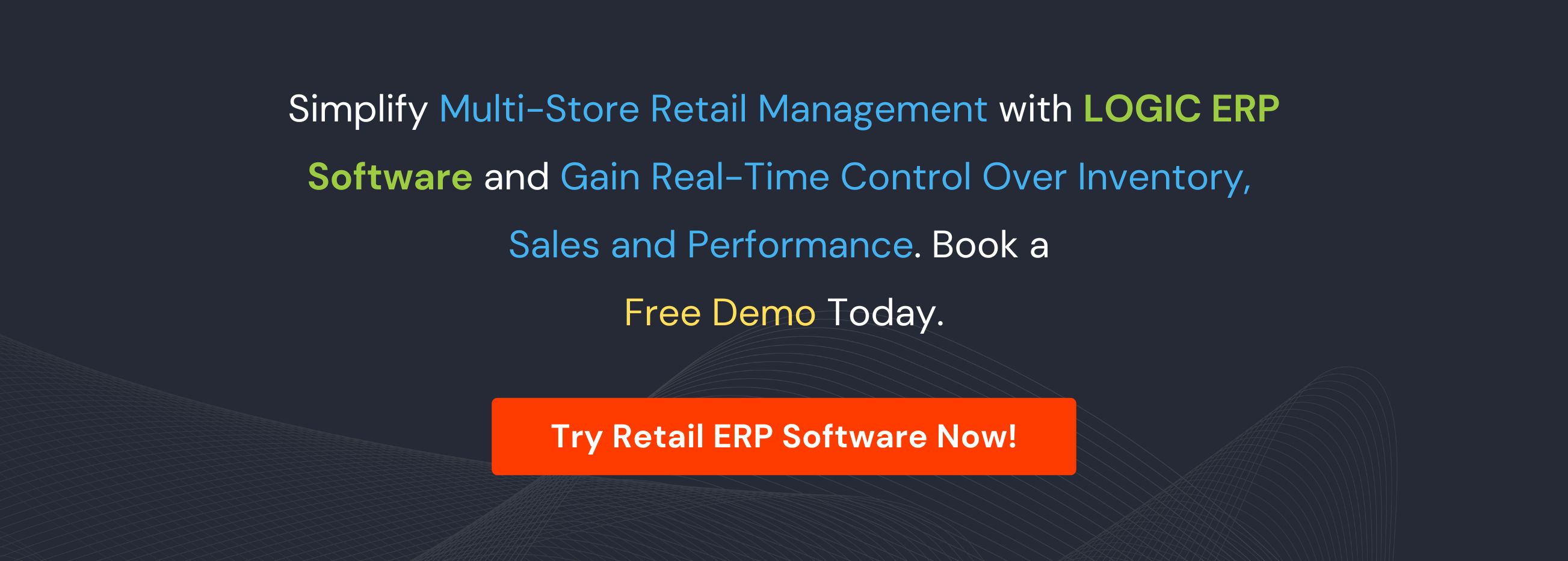 Book Demo of LOGIC ERP Retail Software Now!