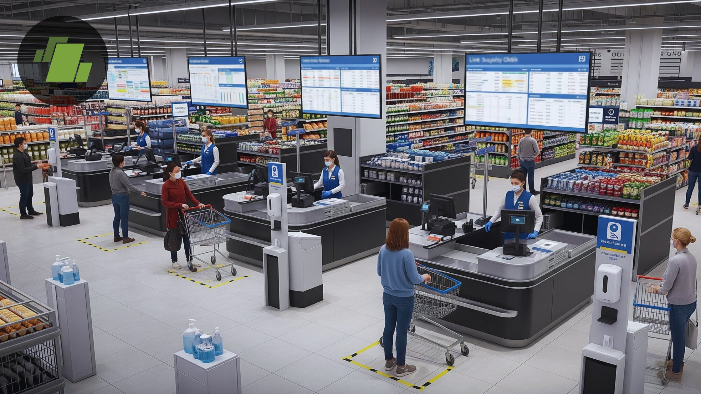 How to Address Post-COVID-19 Challenges of the Supermarket?