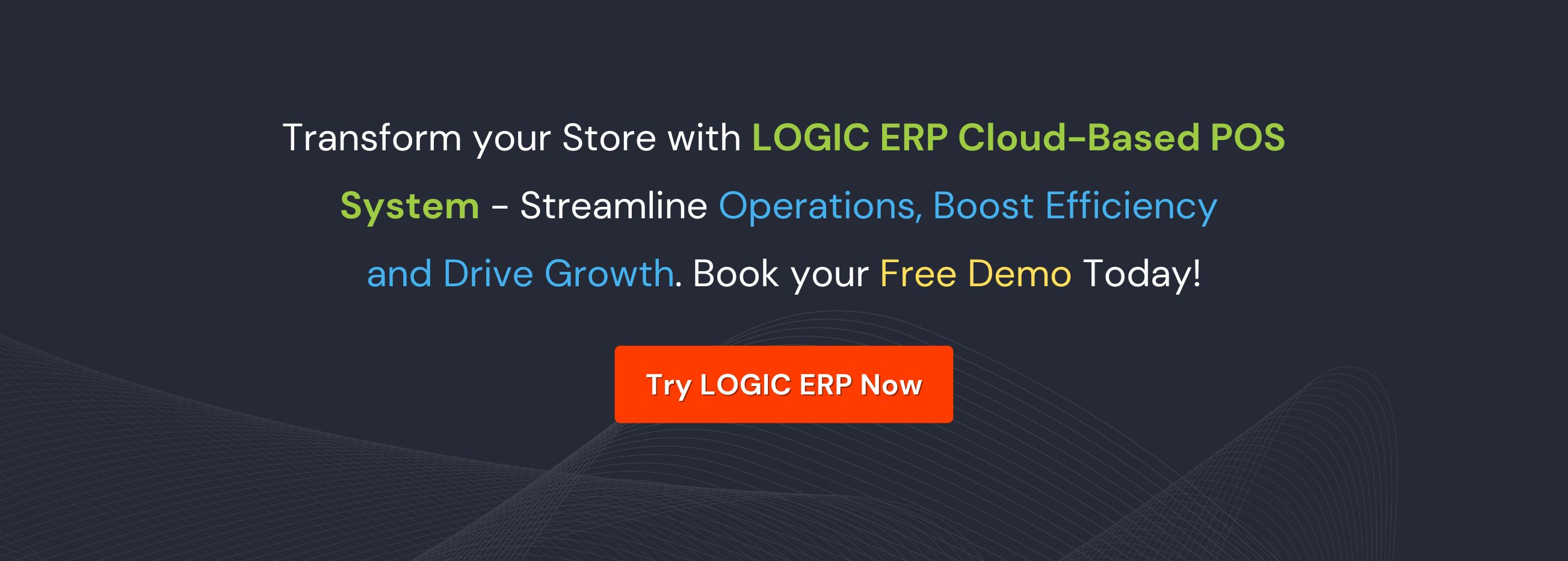 Book a Free Demo of LOGIC ERP Software Now!