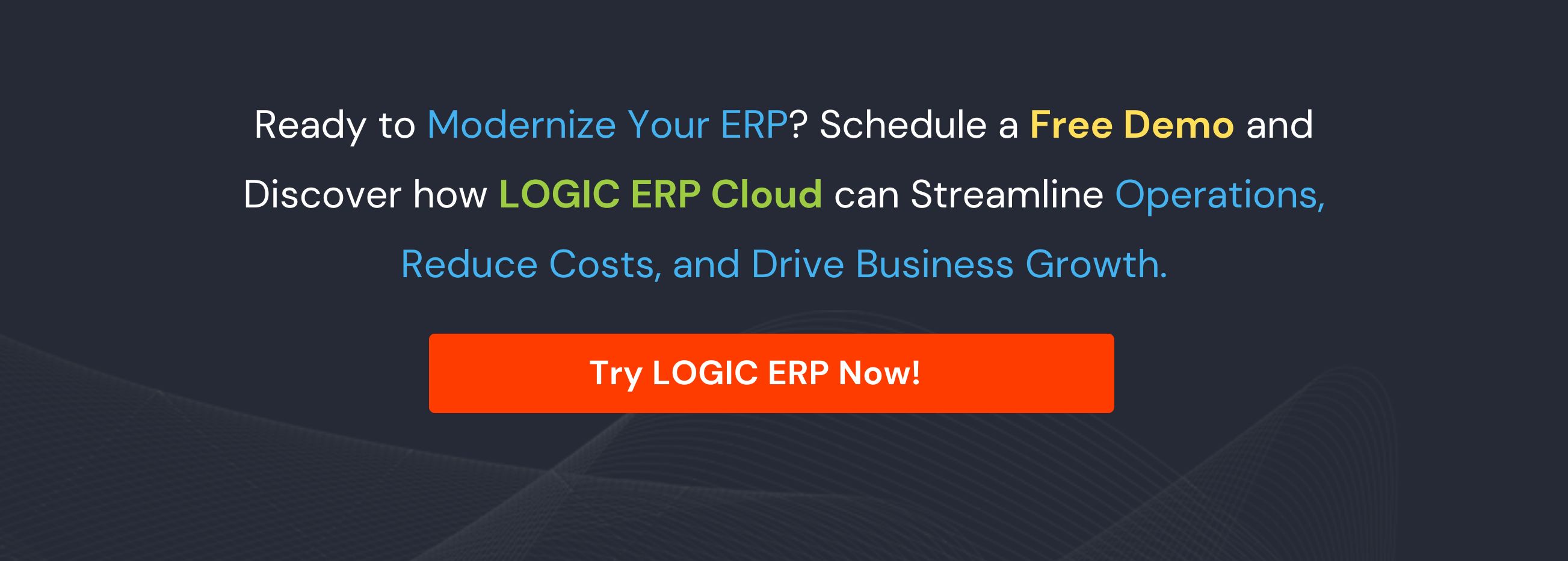Book a Free Demo of LOGIC ERP Software Now!