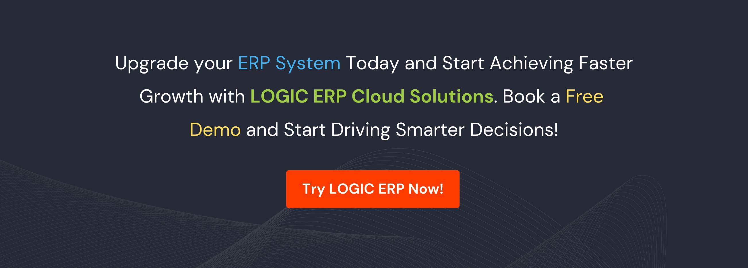 Book a Free Demo of LOGIC ERP Software Now!