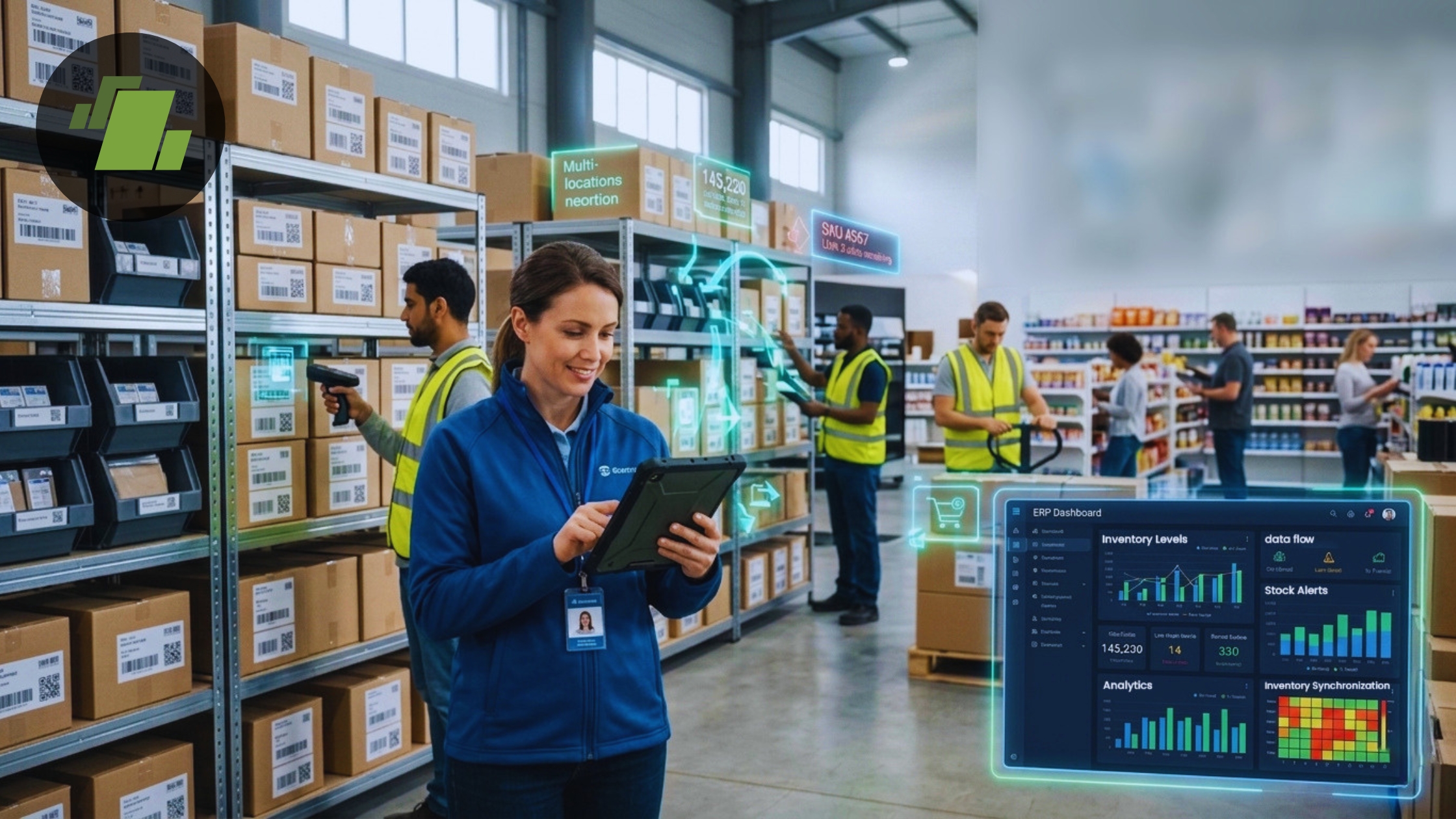 Benefits of ERP System in Inventory Visibility