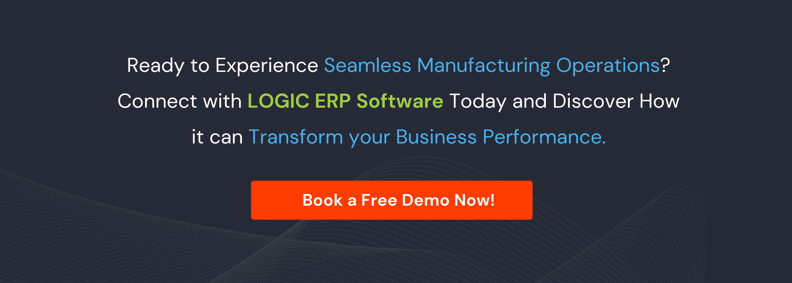 Book a Free Demo of LOGIC ERP Software Now!