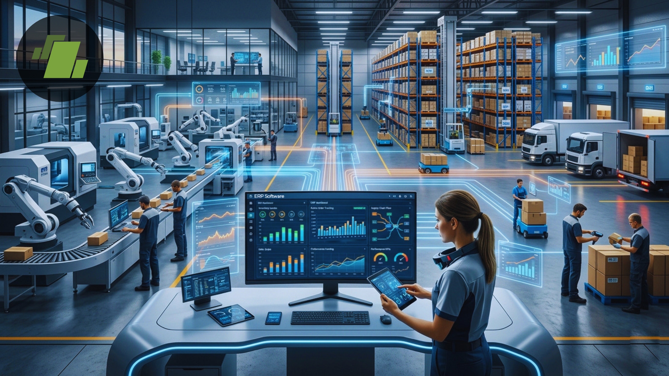 Manufacturers and Distributors Can Gain Competitive Advantage Using ERP