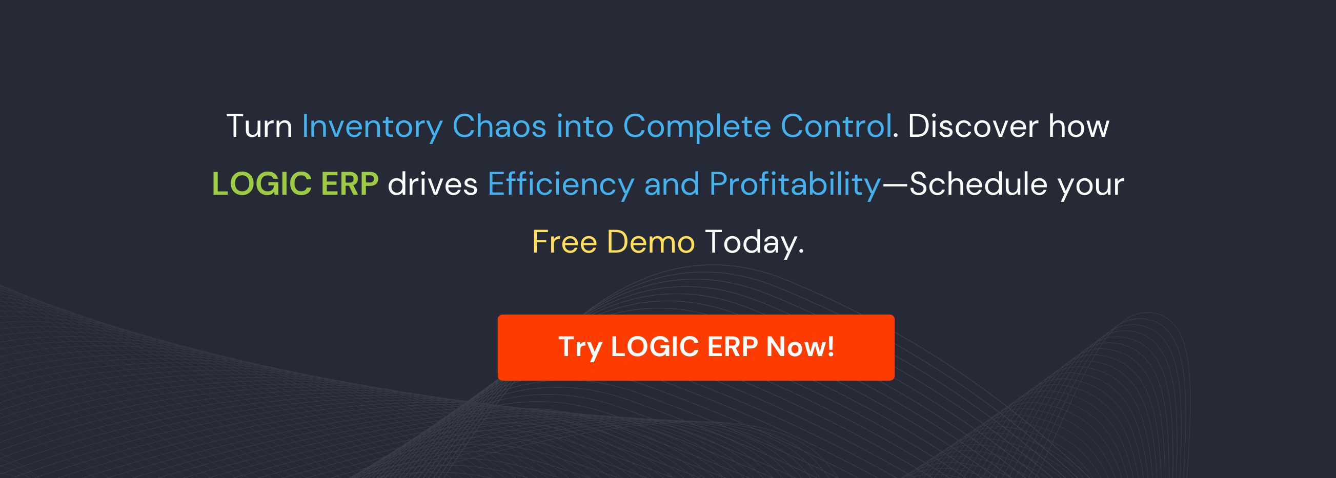Book a Free Demo of LOGIC ERP Inventory Management Software!