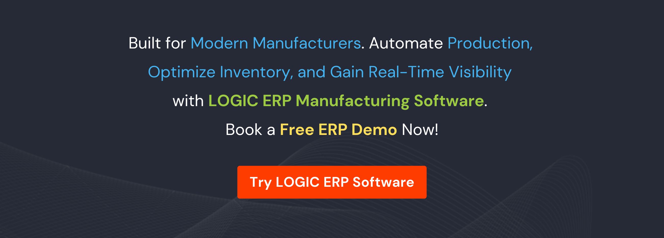 Book a Free Demo of LOGIC ERP Software Now!