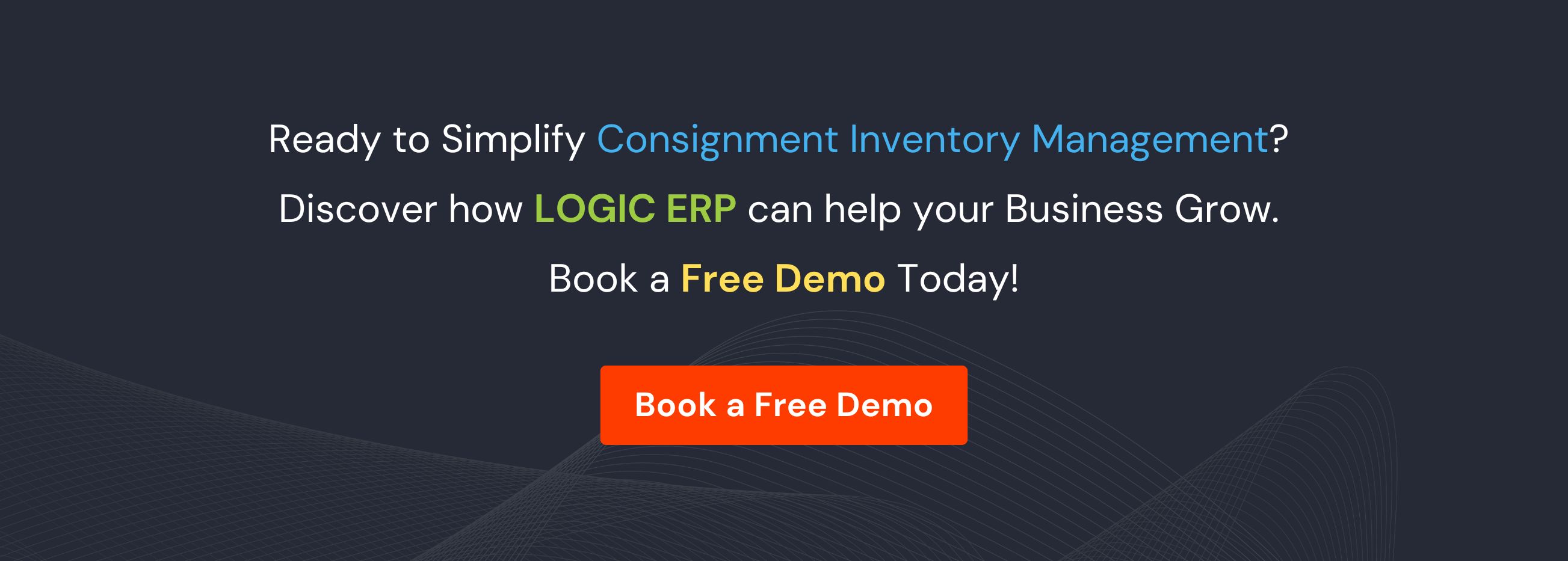 Book a Free Demo of LOGIC ERP Software Now!