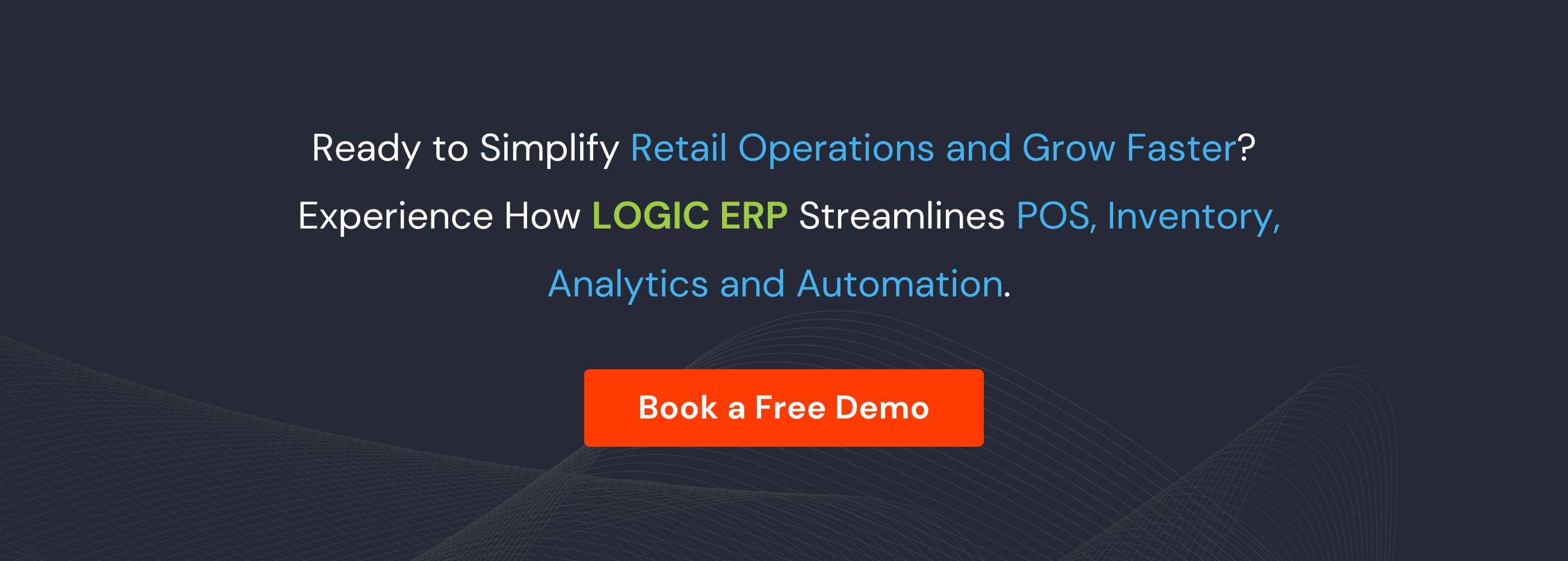 Book a Free Demo of LOGIC ERP Software Now!