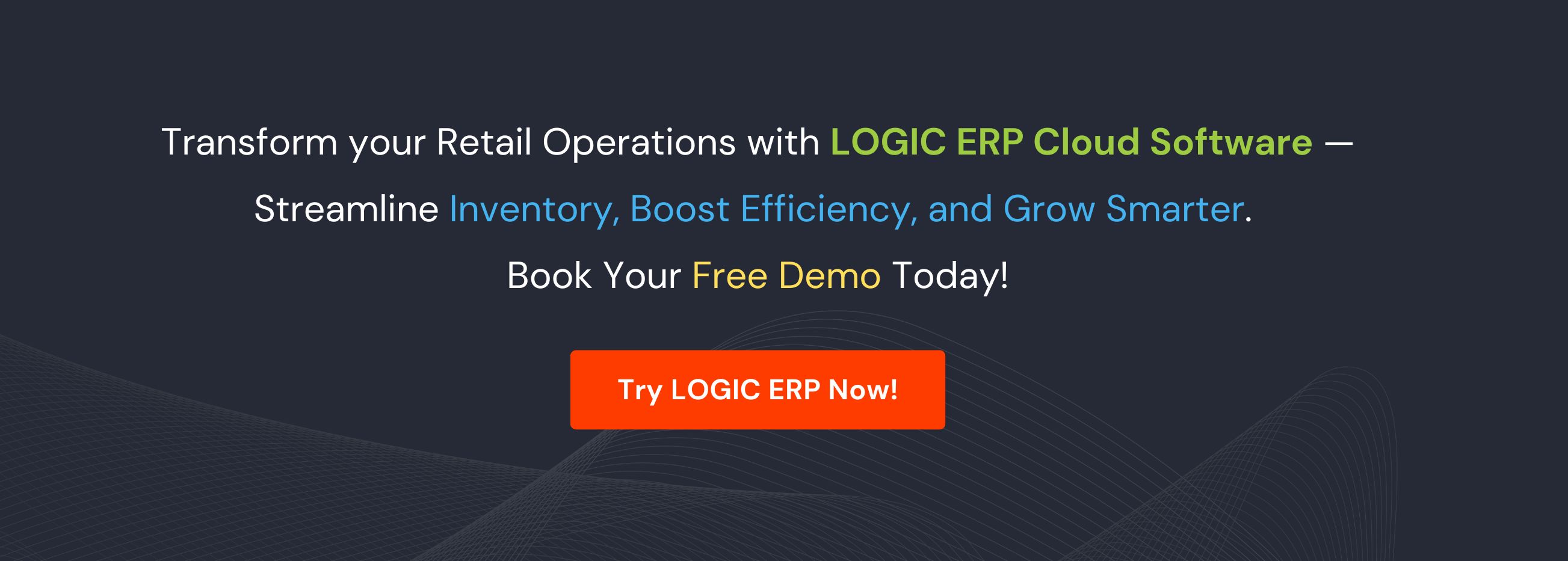 Book a Free Demo of LOGIC ERP Cloud Software Now!