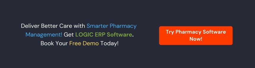 Book Demo of LOGIC ERP Pharmacy Software Now!