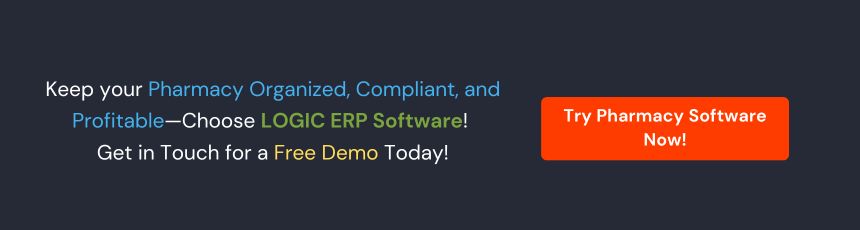 Book Demo of LOGIC ERP Pharmacy Software Now!