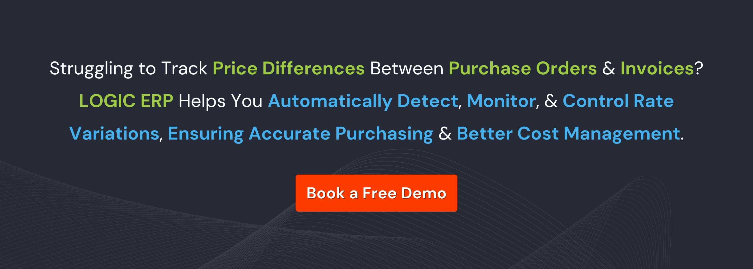 Book a Free Demo of LOGIC ERP Software Now!
