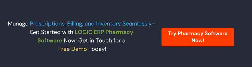 Book Demo of LOGIC ERP Pharmacy Software Now!