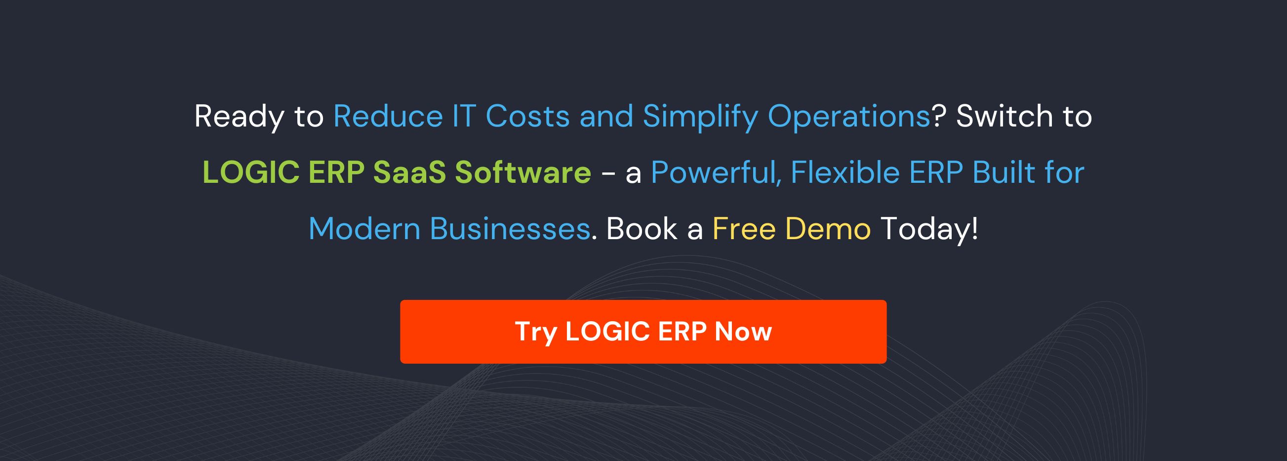 Book a Free Demo of LOGIC ERP Software Now!