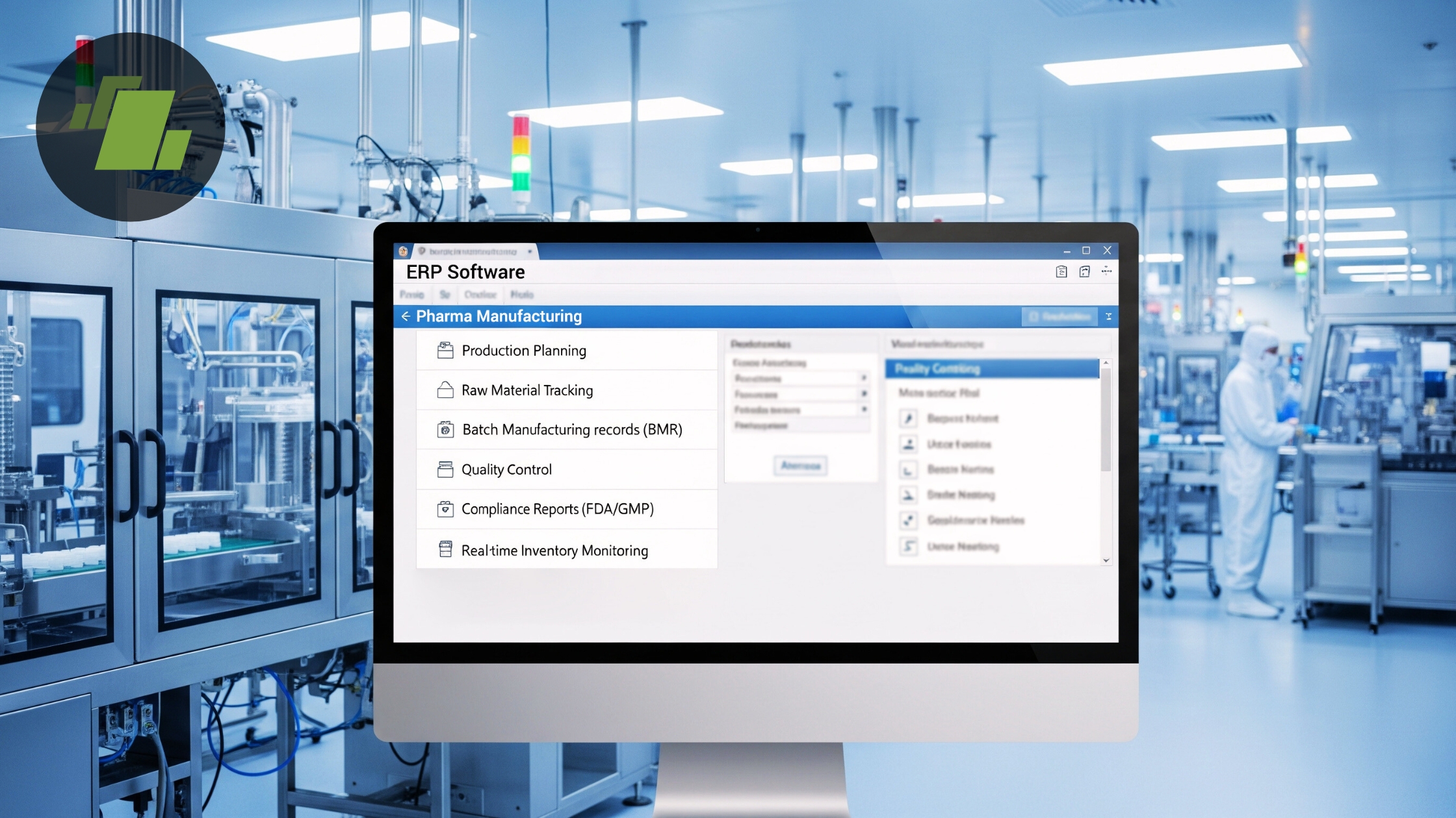 ERP Software in the Pharma Manufacturing Industry