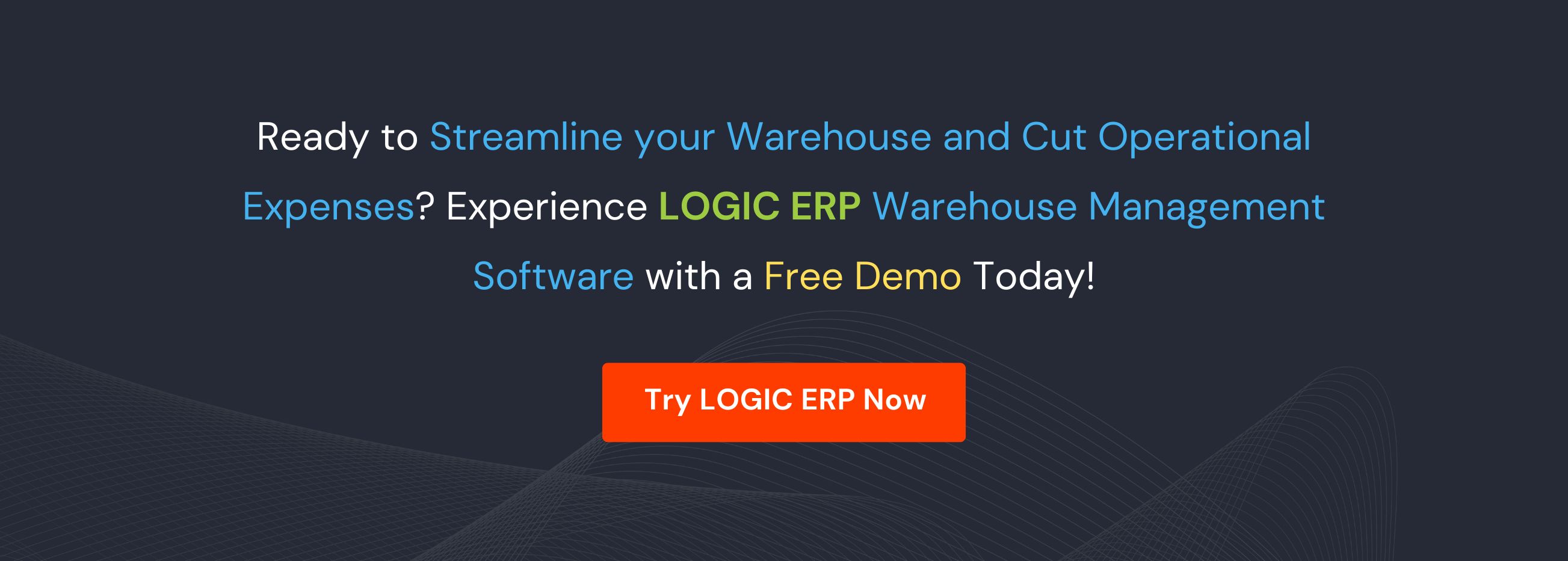 Book Demo of LOGIC ERP Software Now!