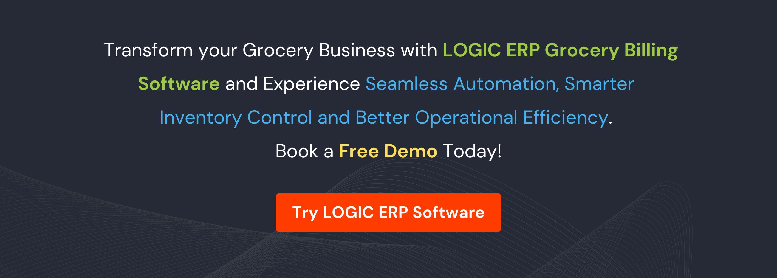 Book a Free Demo of LOGIC ERP Software Now!