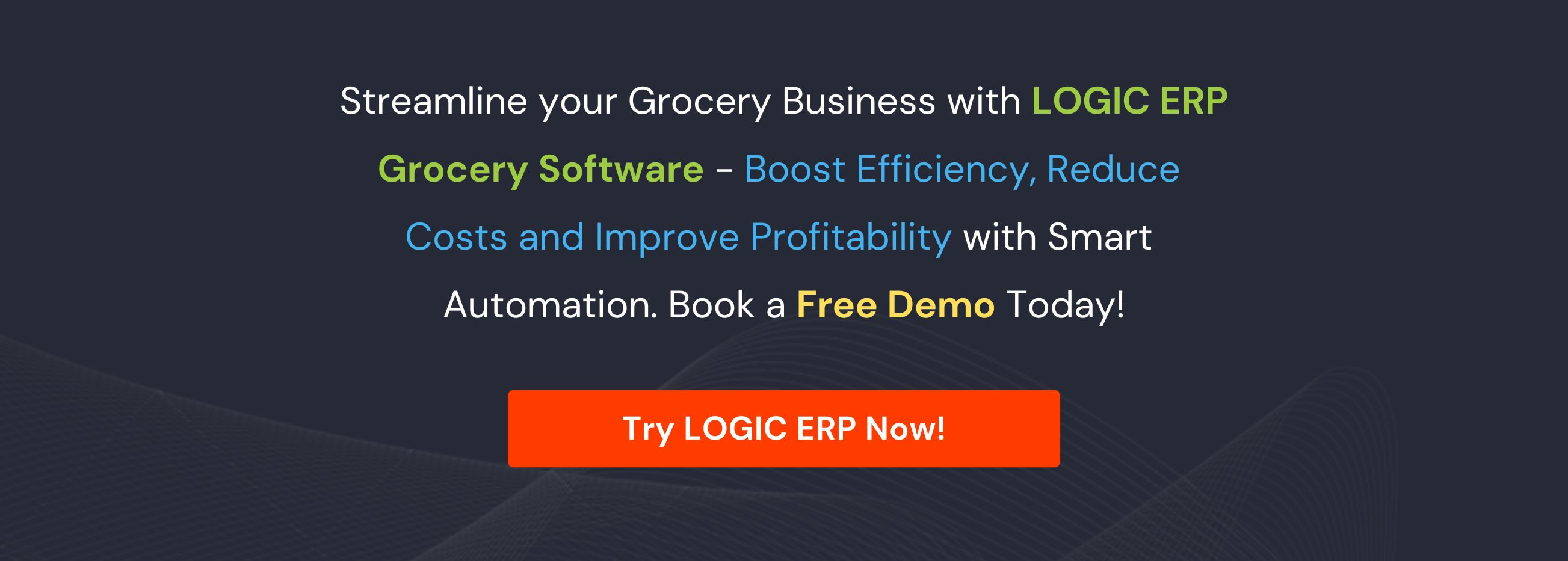 Book a Free Demo of LOGIC ERP Software Now!