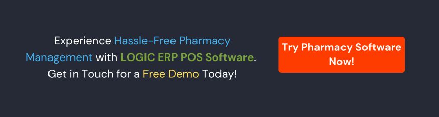 Book Demo of LOGIC ERP Pharmacy Software Now!