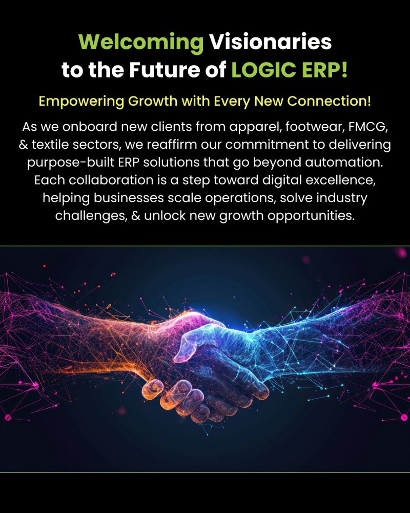 Proud to Onboard Industry Leaders into the LOGIC ERP Ecosystem