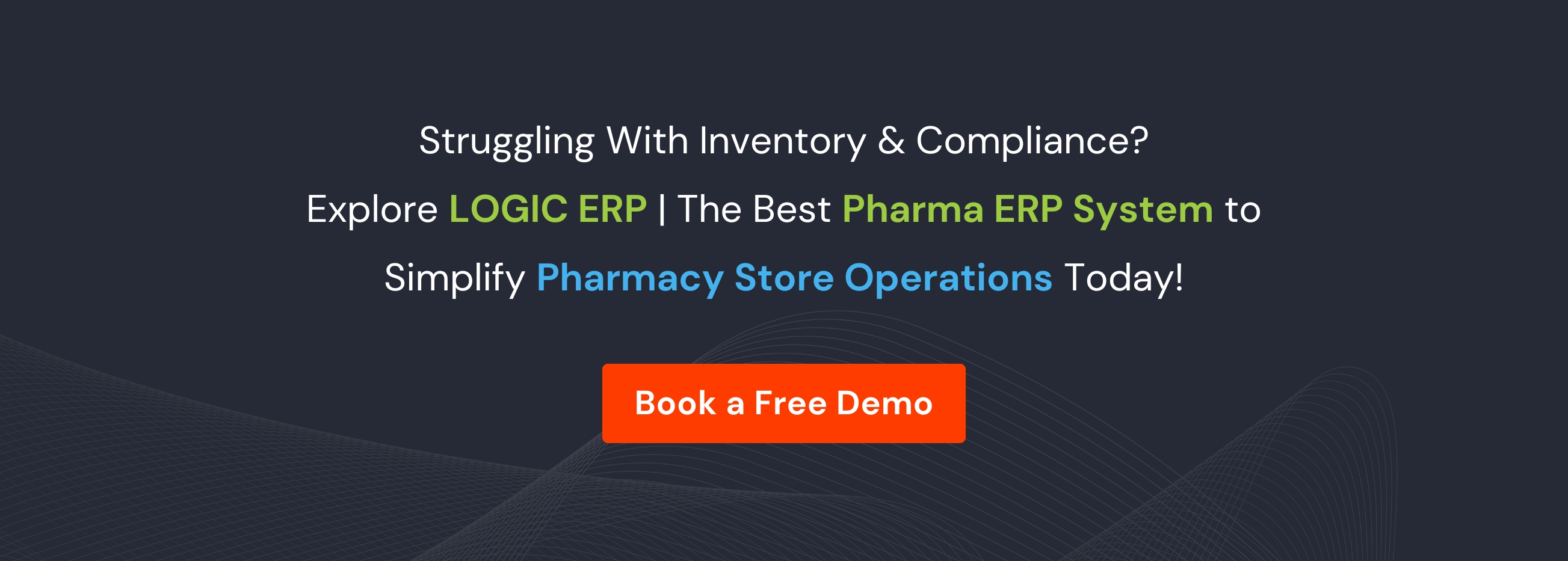 Book Demo of LOGIC ERP Pharma Retail Software Now!