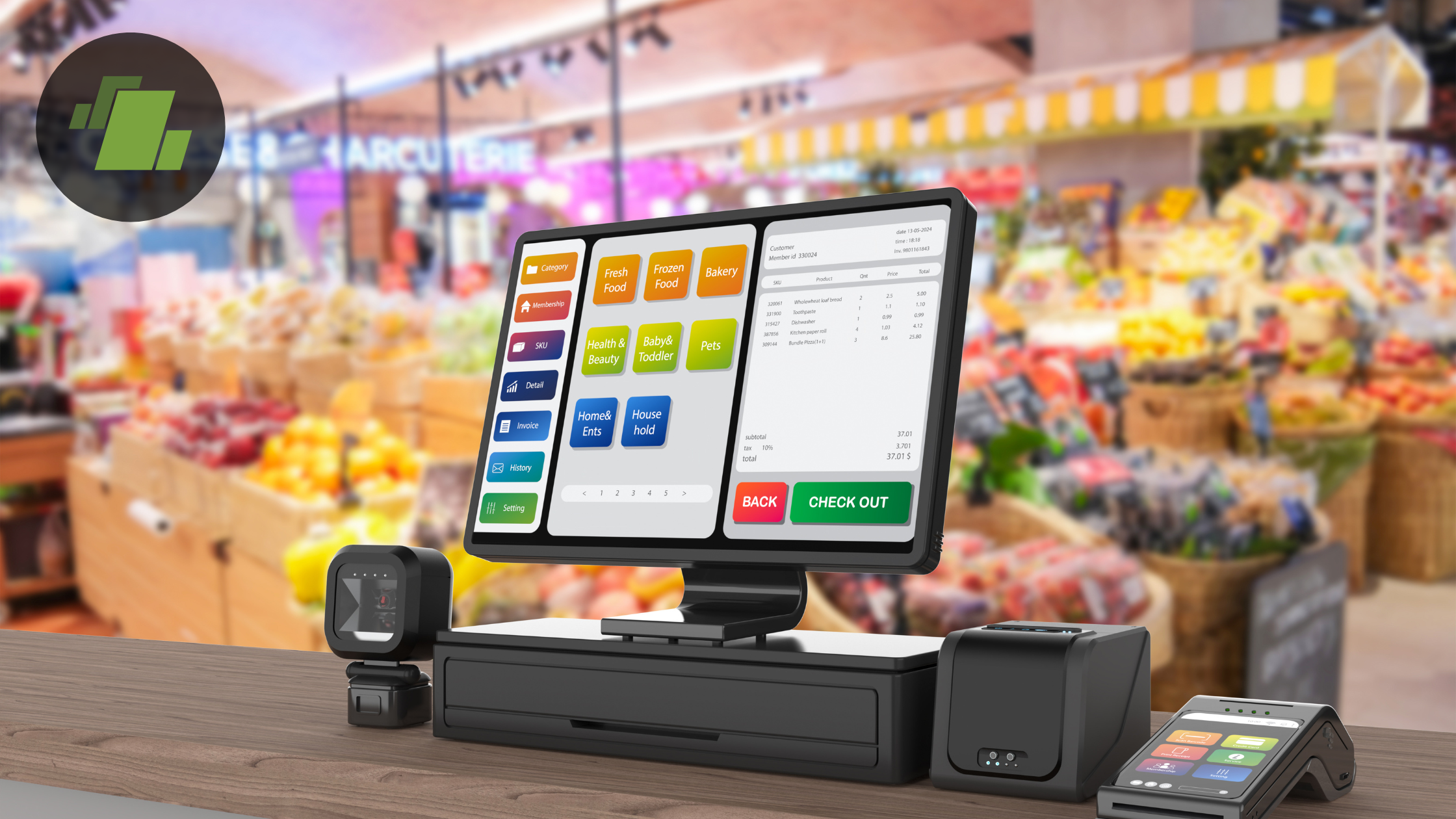 LOGIC ERP Grocery Software: An All-in-One Billing and POS System