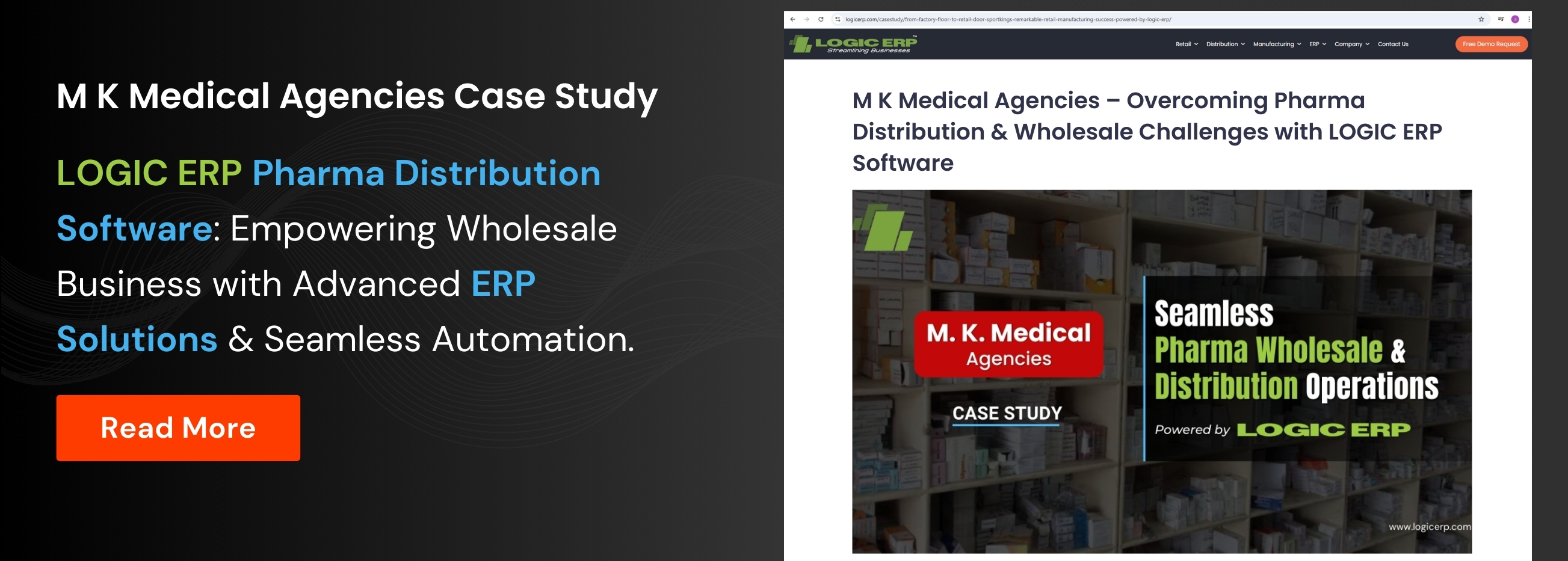 M K Medical Agencies – Overcoming Pharma Distribution & Wholesale Challenges with LOGIC ERP Software