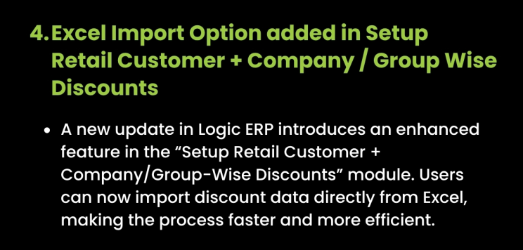 LOGIC ERP Release Notes | May 2025 