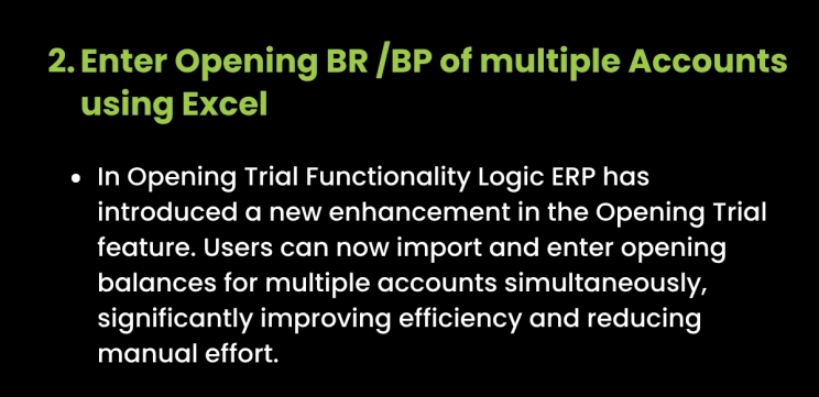 LOGIC ERP Release Notes | May 2025 