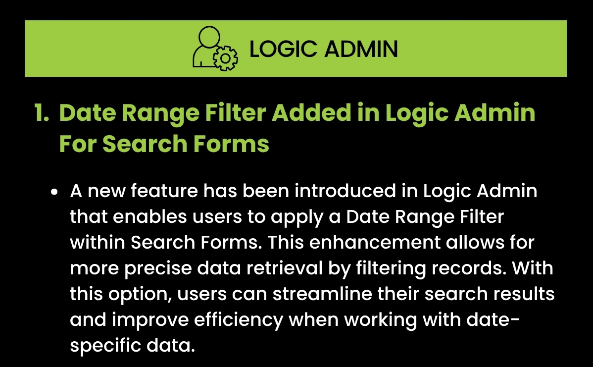 LOGIC ERP Release Notes | May 2025 