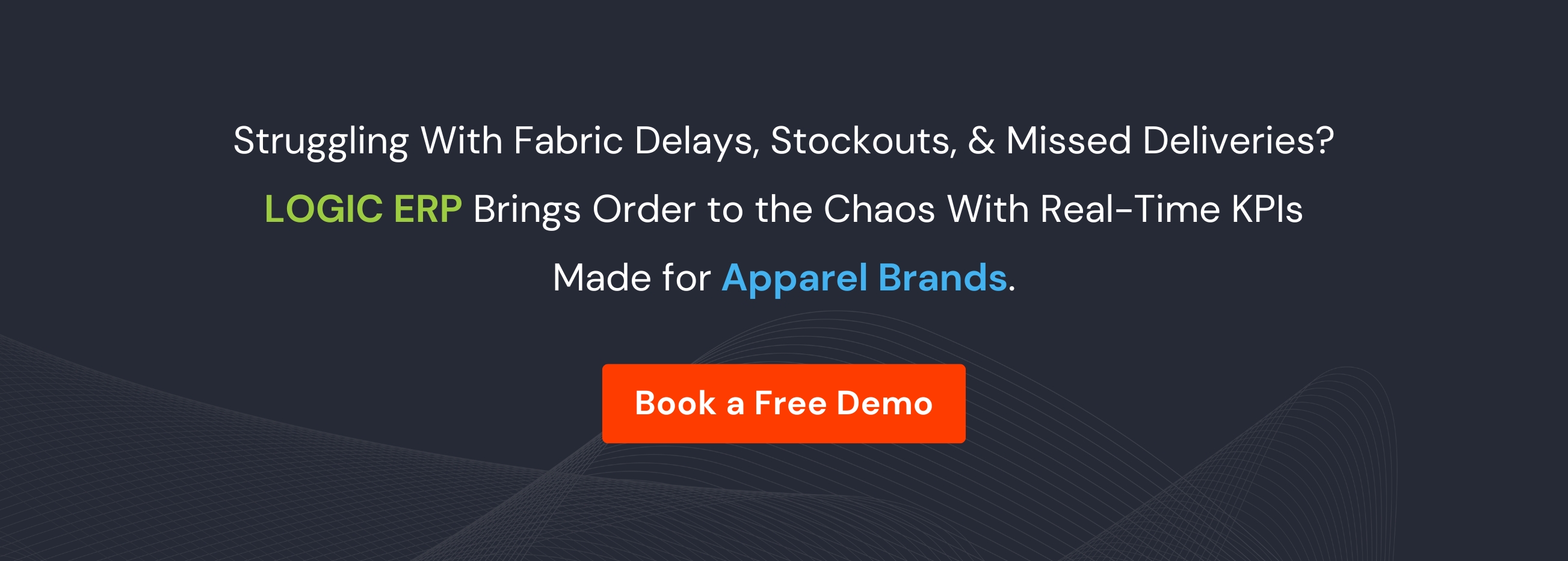 Book Demo of LOGIC ERP Apparel Software Now!