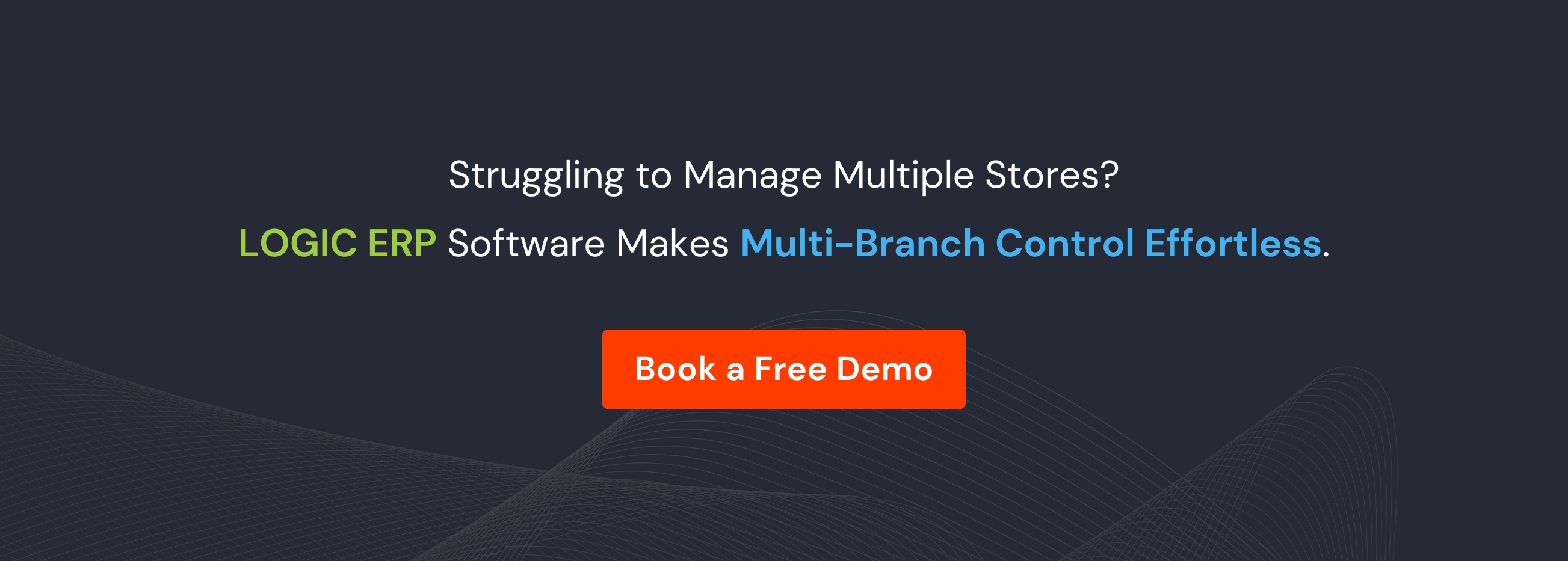 Book Demo of LOGIC ERP Supermarket Software Now!